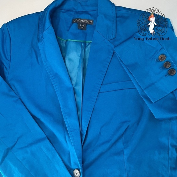 Covington Jackets & Blazers - Covington Large Women’s Blue Blazer PRELOVED